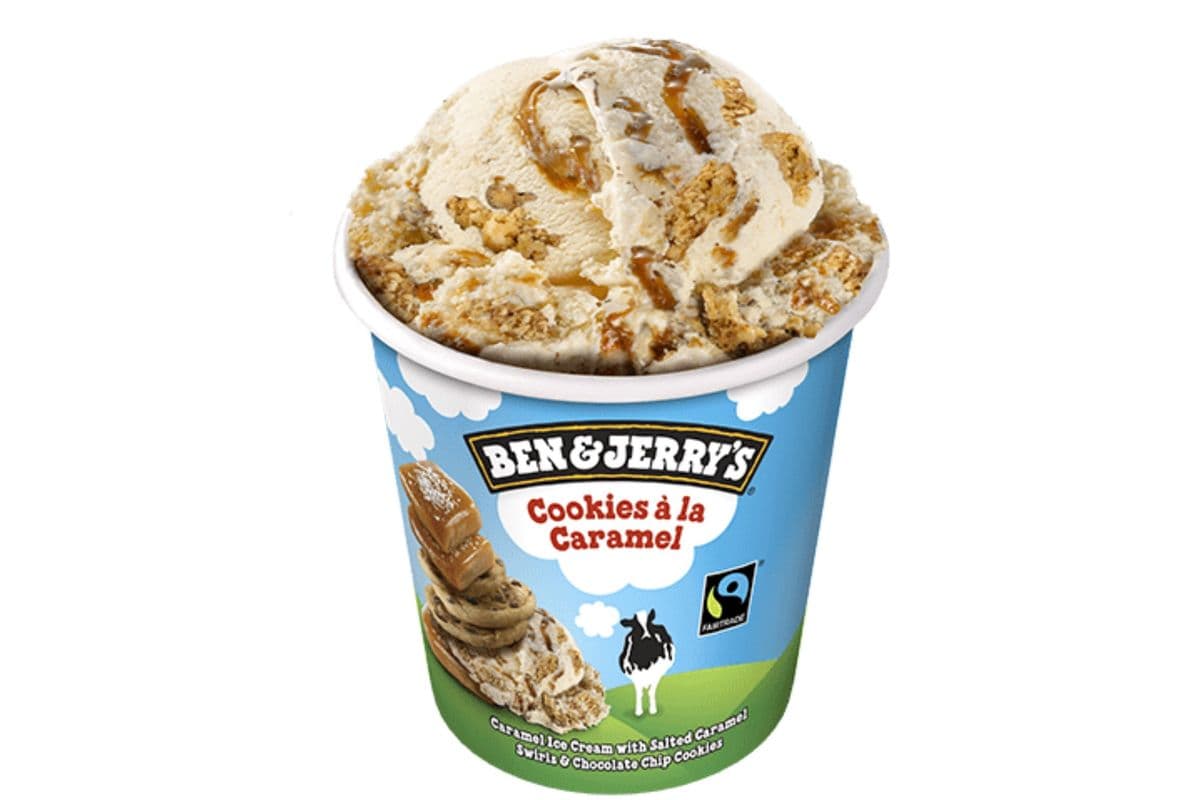 Ben & Jerry's Cookies A La Caramel (500 ml)