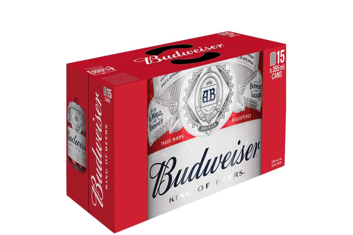Budweiser (15 x 355ml)