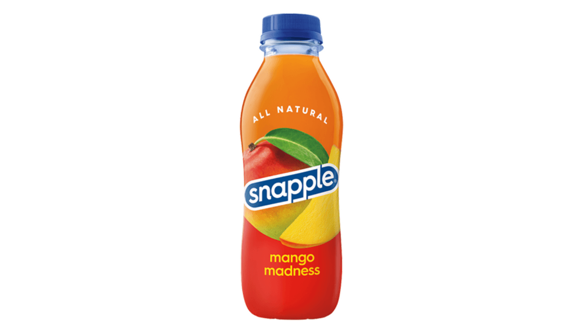Snapple Mambo Mango 473mL / Mango Madness 473mL