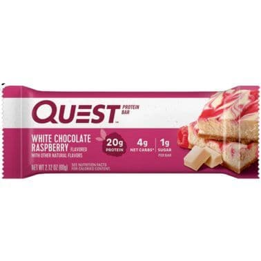 Quest Bar White Chocolate Raspberry 60g