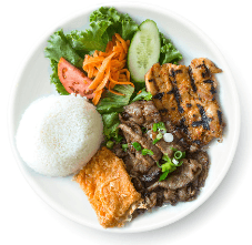 C9. Com Ga Nurons, Thit Nuong, Tau Hu Ky