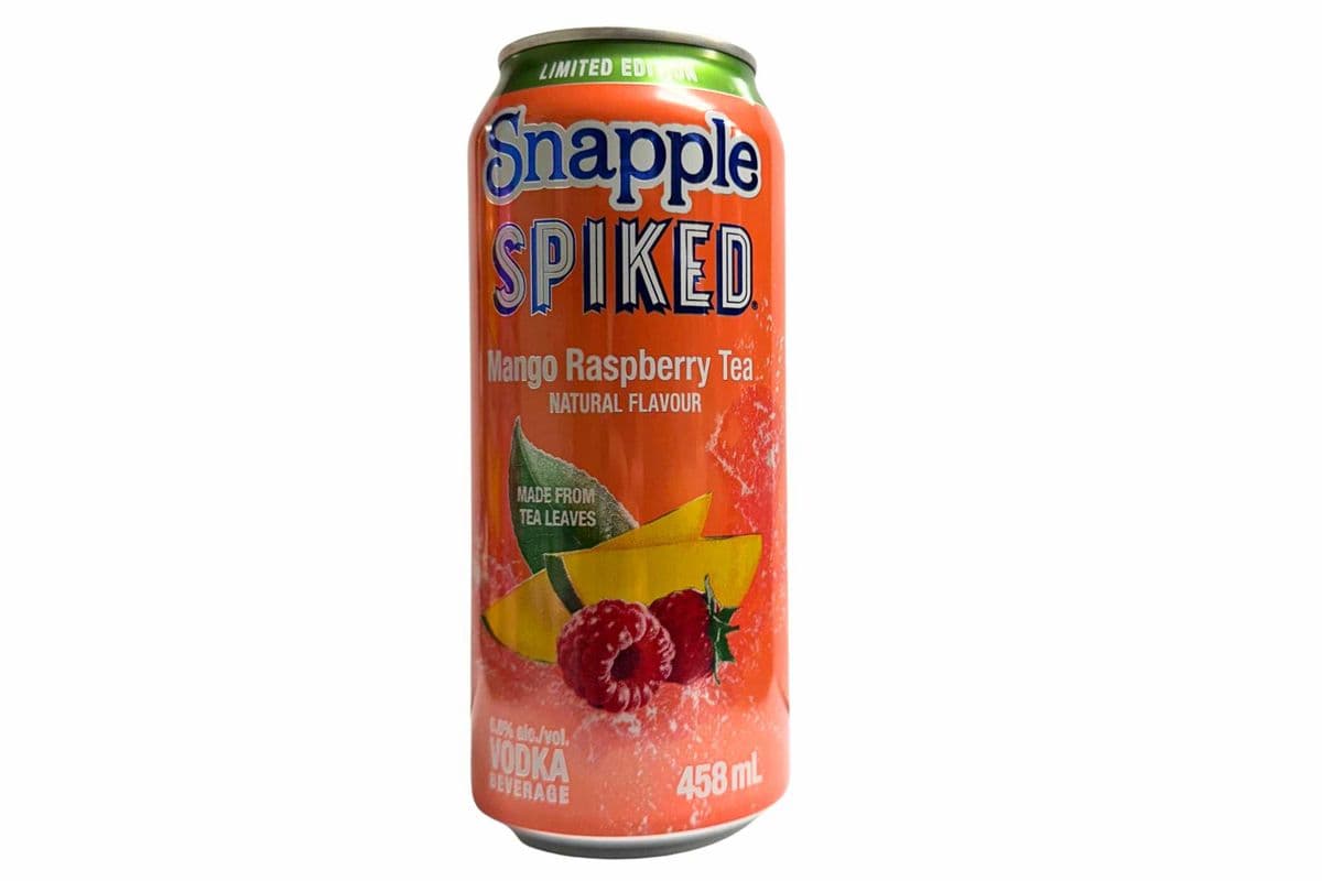 Snapple Spiked Mango Raspberry Tea (1 x 458mL)