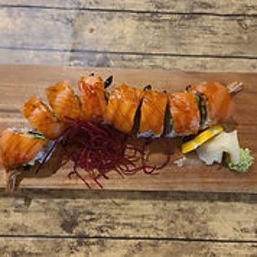 Salmon Dragon Roll