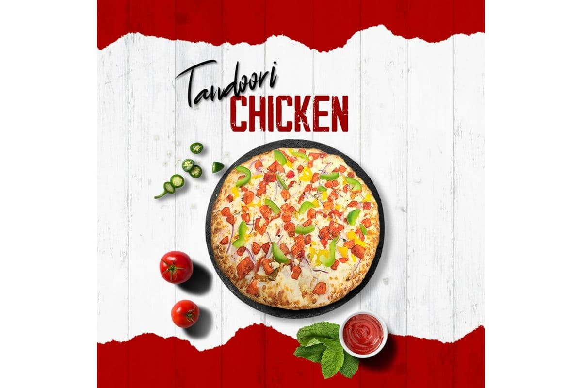 Tandoori Chicken Pizza