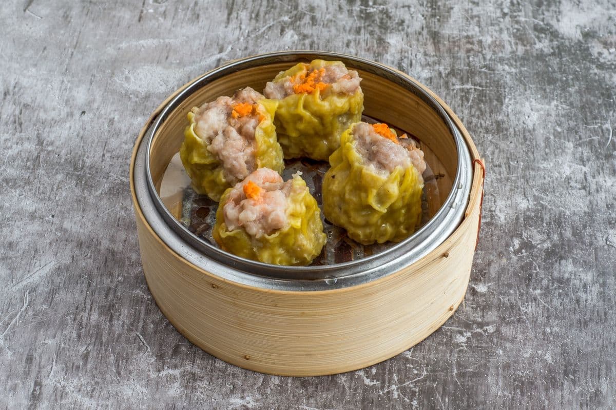 4. Steamed Pork Dumplings