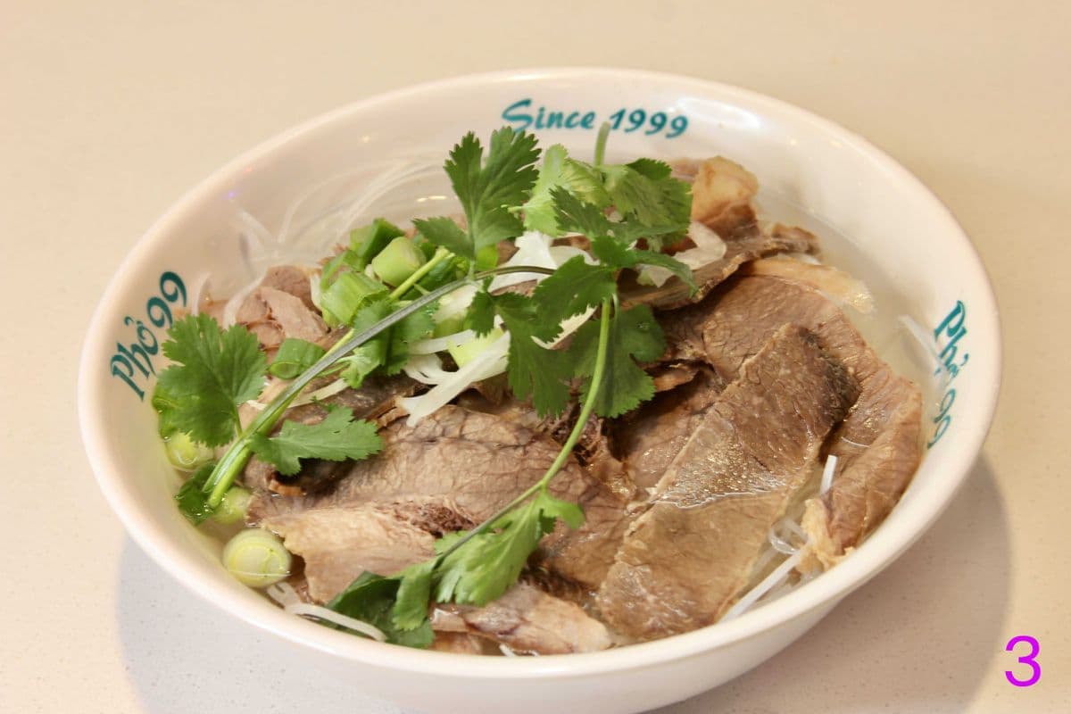 3. Phở Well-Done Brisket