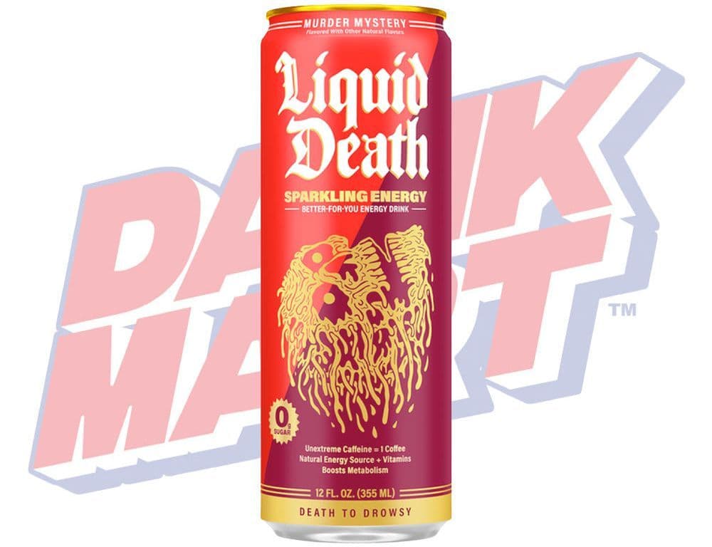 Liquid Death Energy Murder Mystery - 355ml