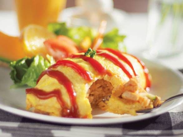 Scrumptious Rice Omelette