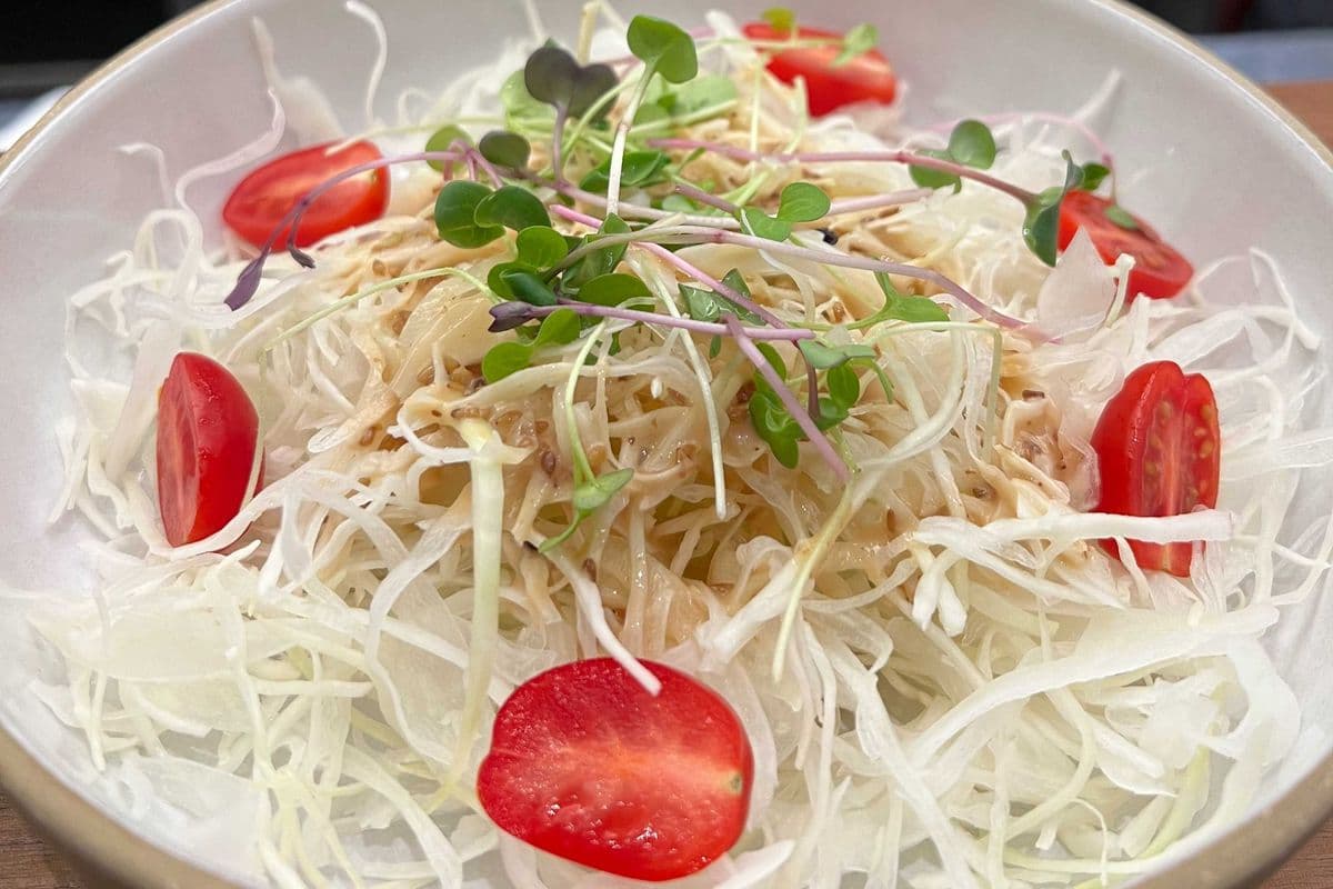 Cabbage Salad w/ Sesame Dressing