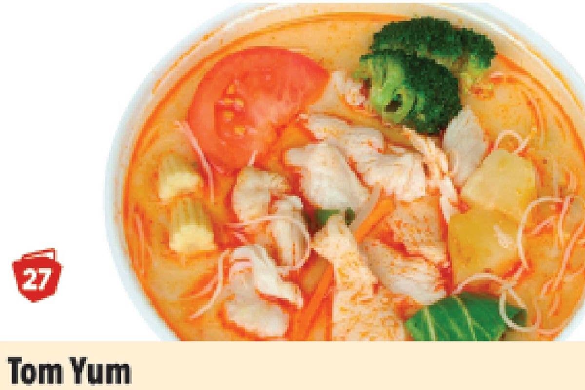27. Tom Yum Soup(Large Size) (1100ml)
