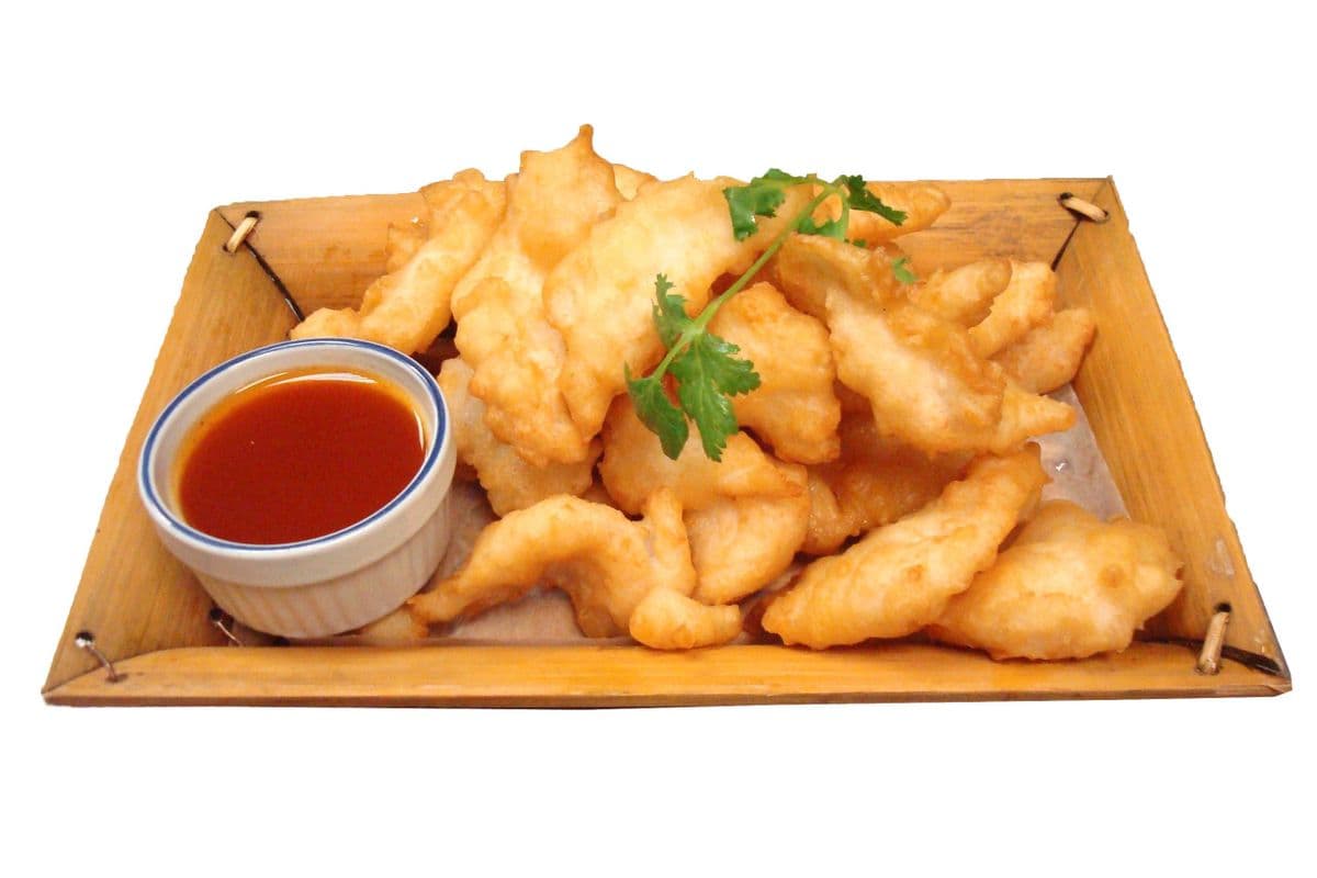 93. Deep-Fried Fish Fillet with Sweet-and-Sour 酥炸魚柳