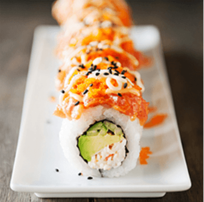 #0220. Volcano Roll (8 pcs)