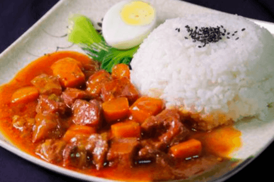 Braised Beef Brisket Rice Dish 红烧牛腩饭