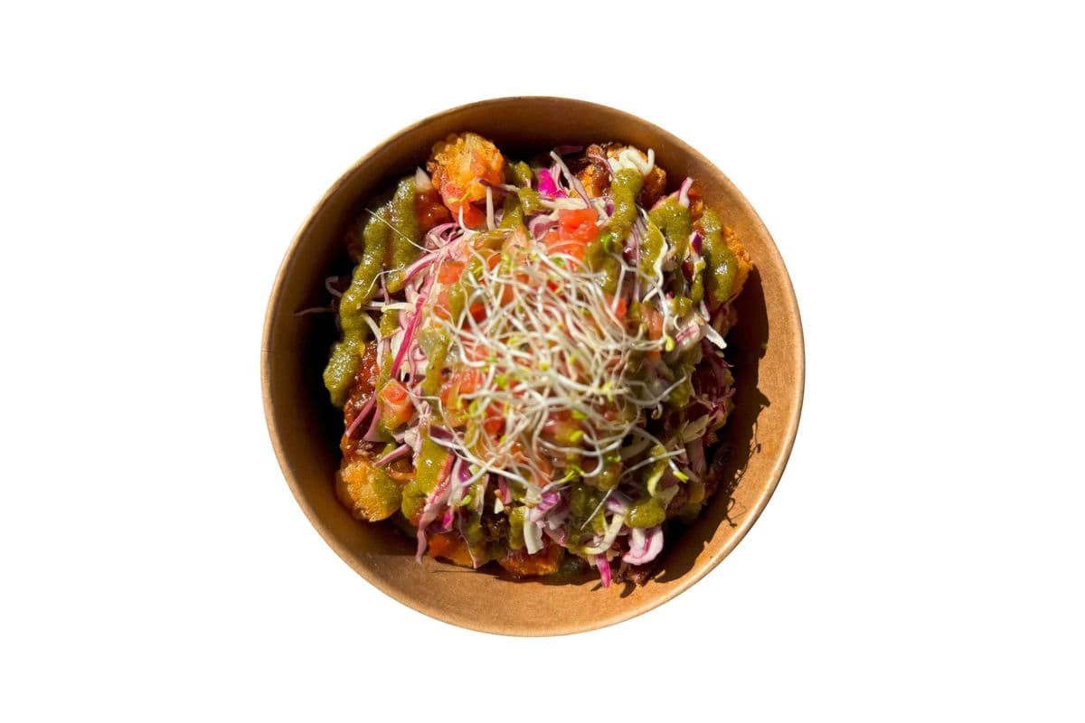 Loaded Korean Pork Tots