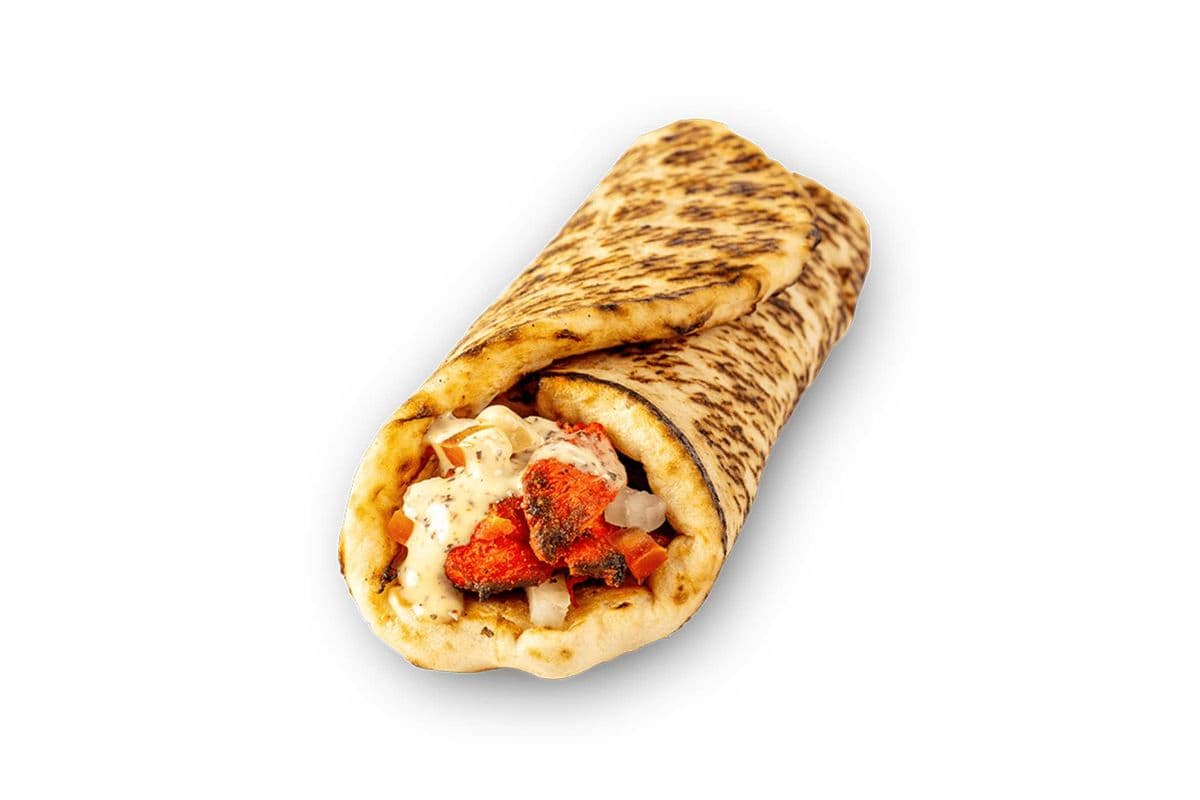 chicken tikka wrap (553 Cal)