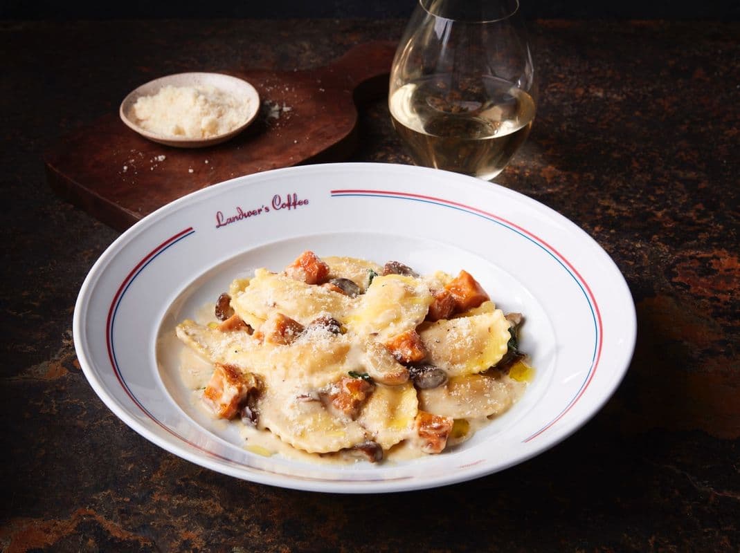 Sweet Potato and Chestnut Ravioli