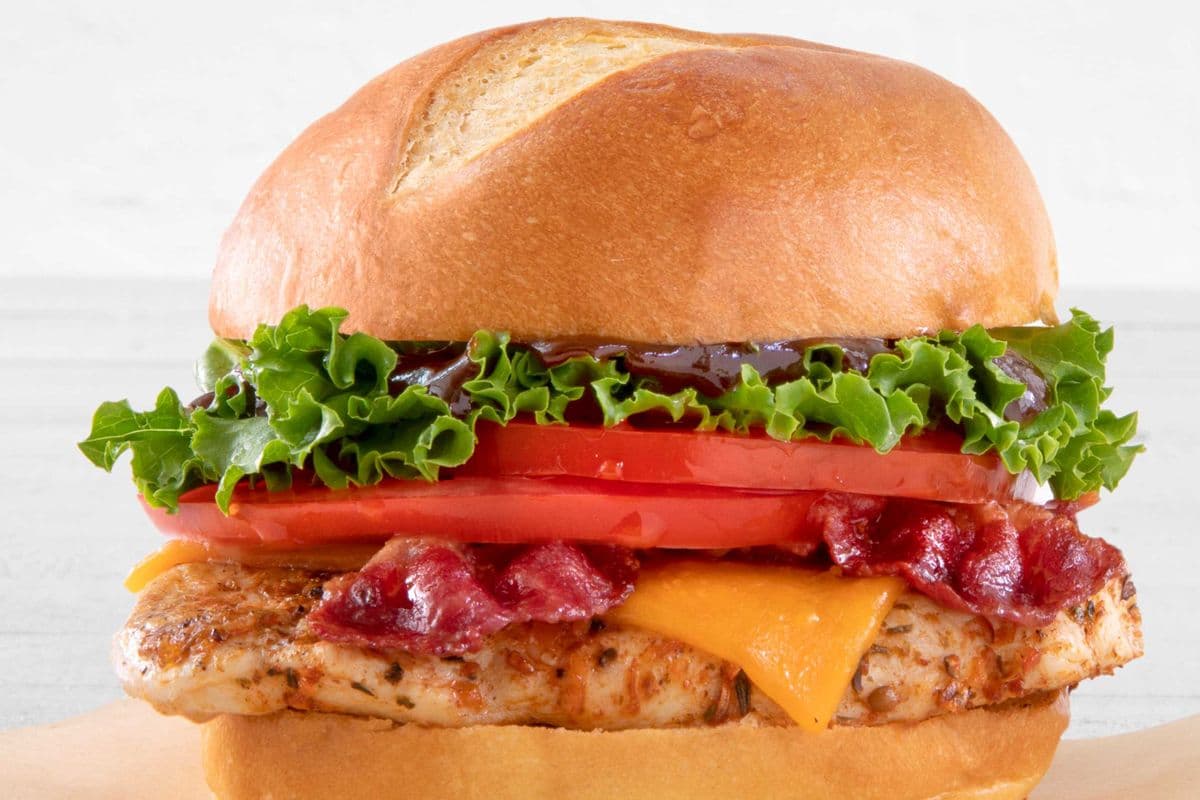 BBQ Chicken Club Burger