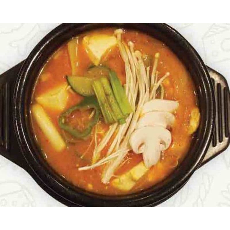 84. Soybean Stew with Tofu and Vegetables