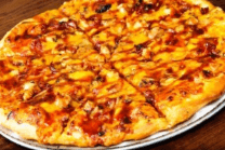 Large Spicy BBQ Chicken Pizza