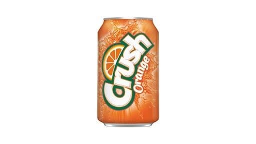 Crush orange canette / Orange Crush can