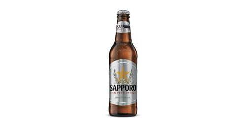 SB110. Sapporo Premium, Bottled Beer (12 oz)