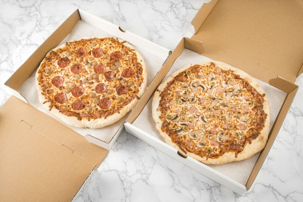 Double Double Special (2x2- Topping Pizzas)