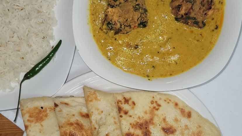 Yogurt Curry Rice or Naan (LUNCH SIZE)