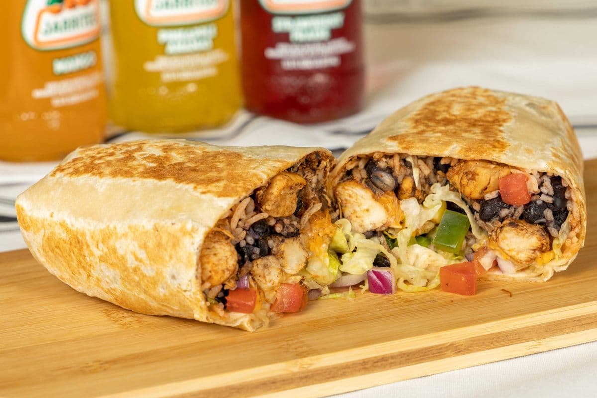 Spicy Chicken Burrito
