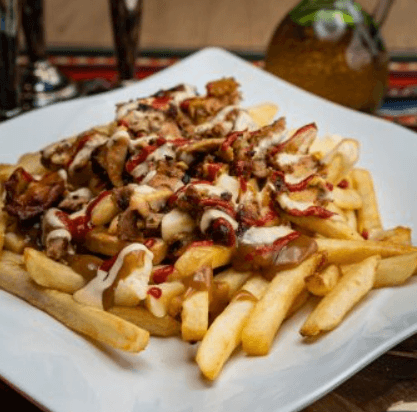 Chicken Shawarma Poutine Bowl
