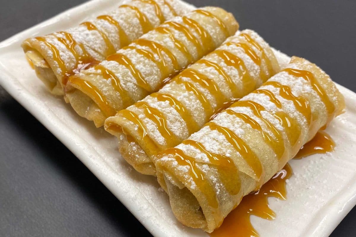 Banana Spring Rolls