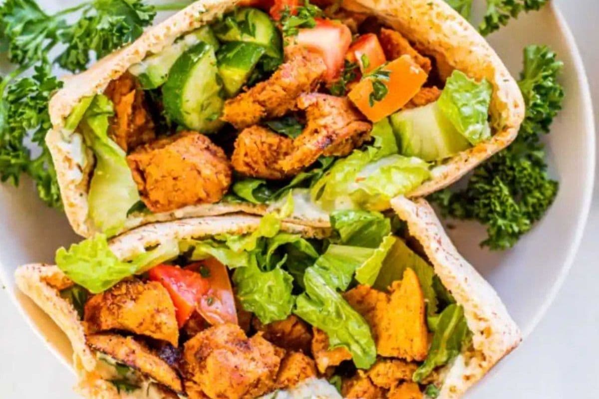 Soya Chaap Wrap