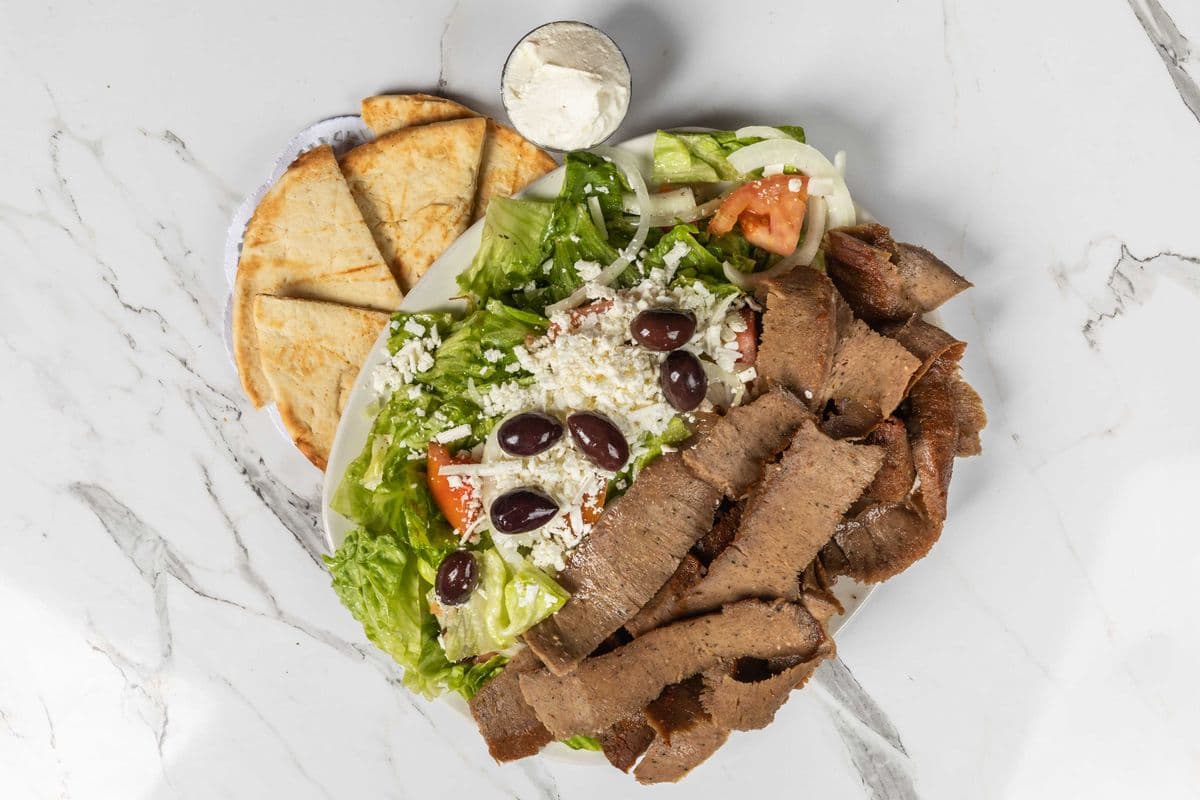 Gyros (Beef and lamb) Salad