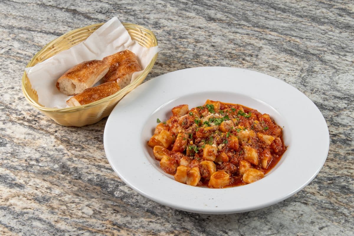 Gnocchi Bolognese Pasta