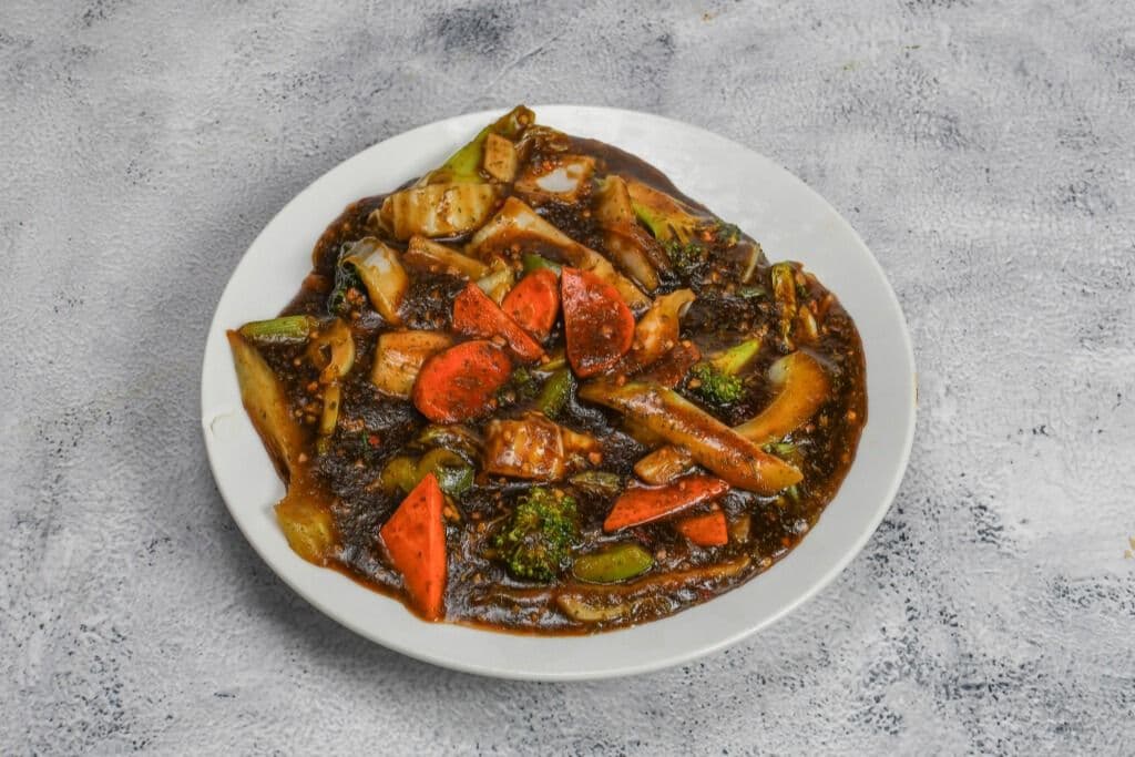 V4. Manchurian Stir-Fried Vegetables