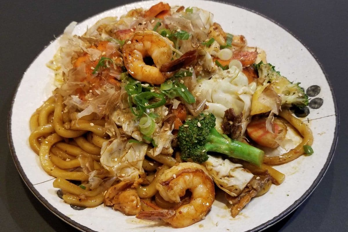 Seafood Pan-Fried Noodle