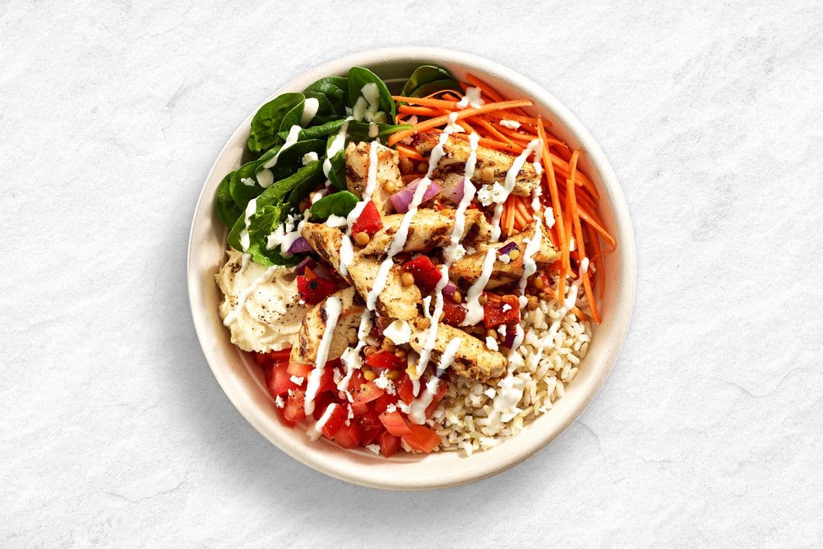 Small - Moroccan Chicken Rice Bowl