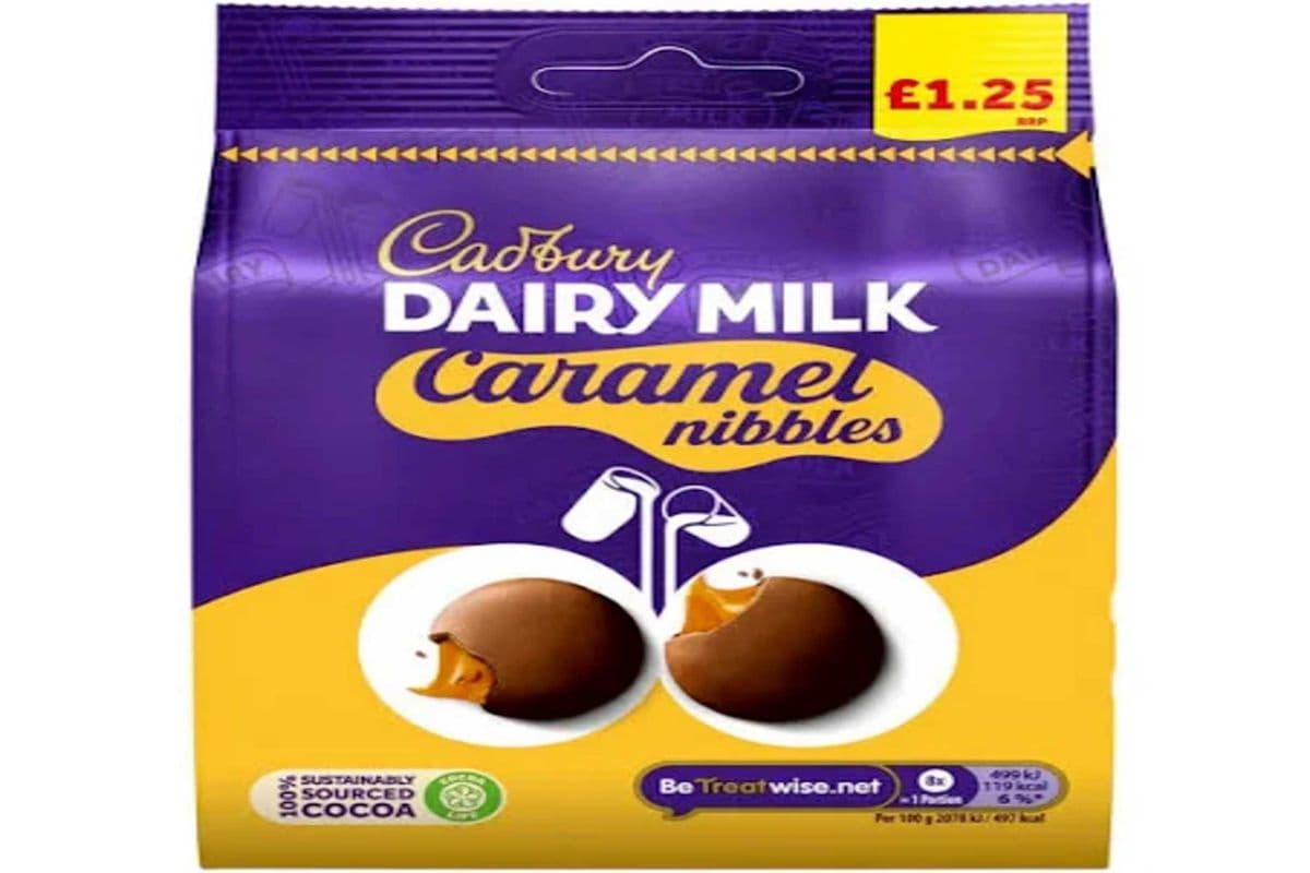 Cadbury Dairy Milk Caramel Nibbles (104 g)