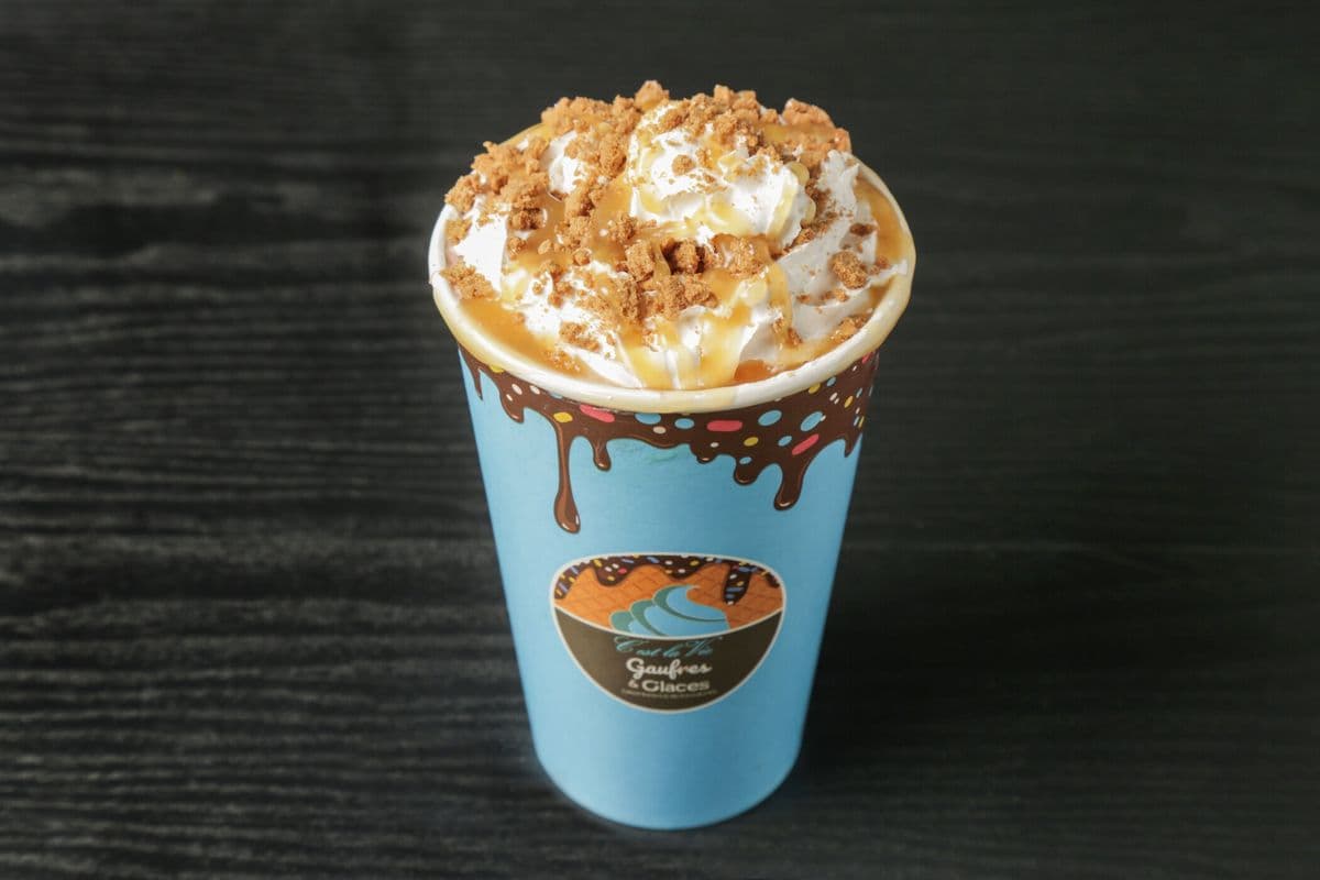 Biscoff Lotus Milkshake Gourmand