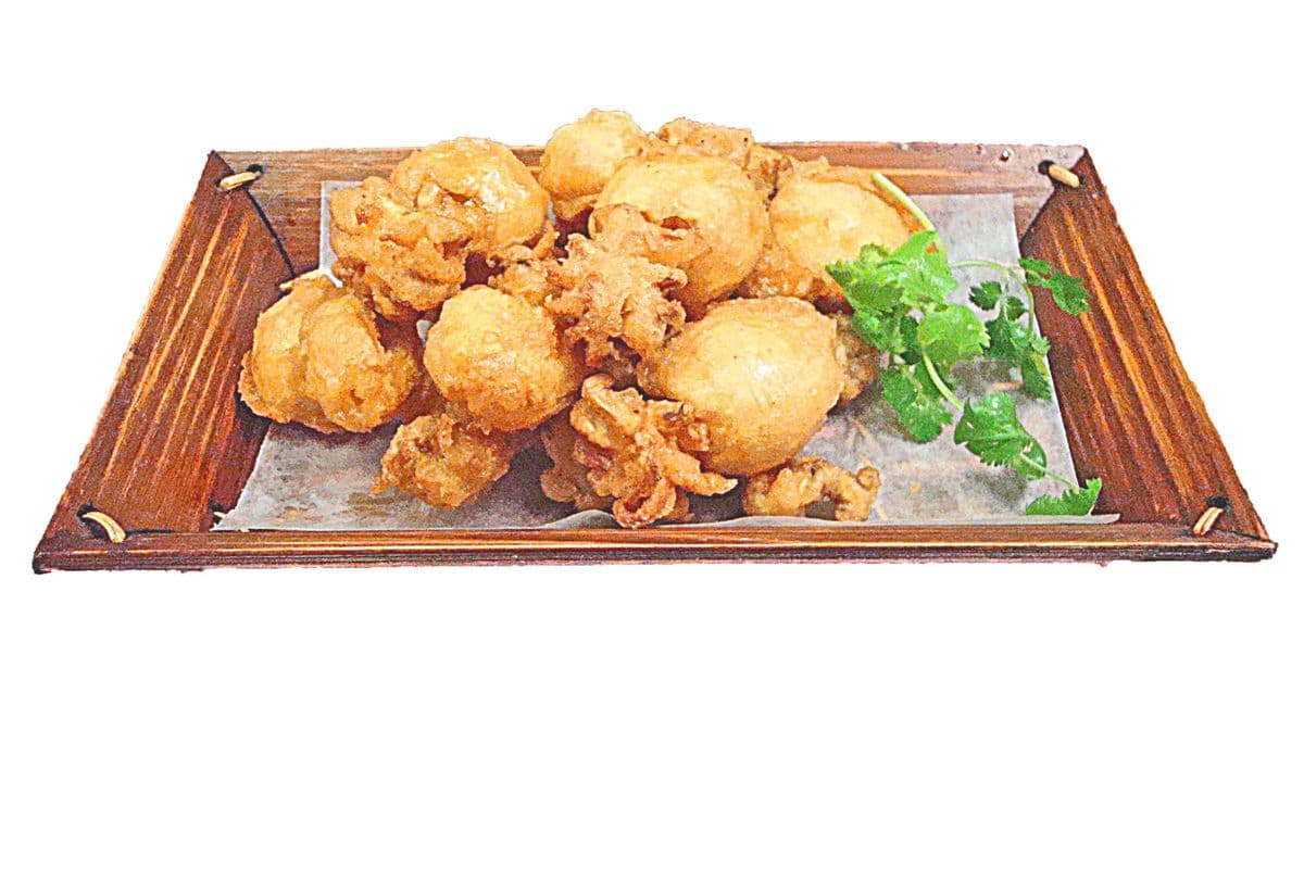 96. Crispy Fried Curry Baby Cuttlefish 酥炸墨魚仔