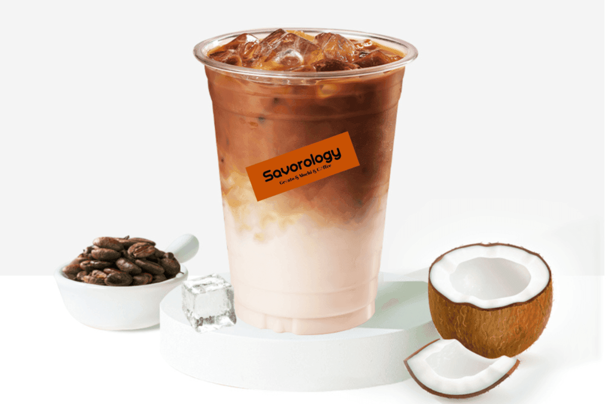 Iced Coconut Latte