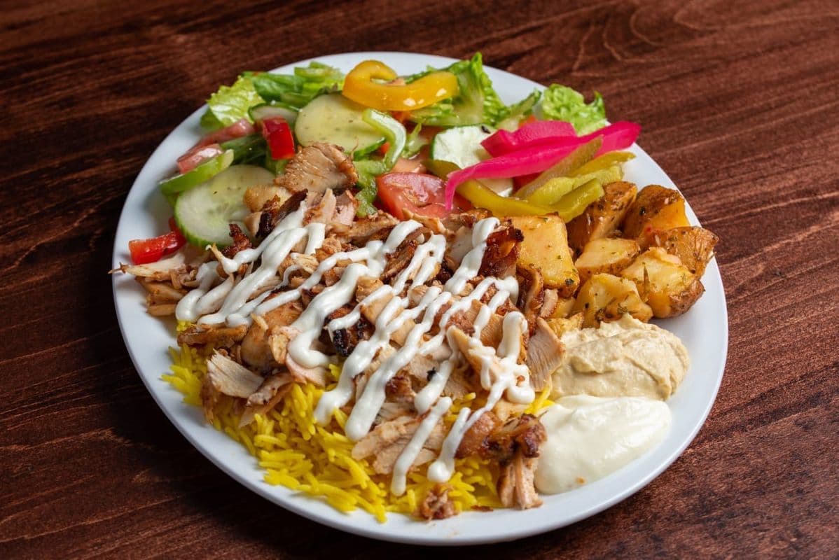 Shawarma Chicken Plate