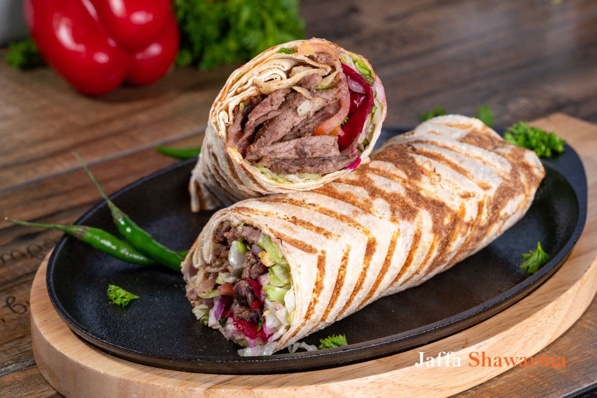 Lamb Kebab Wrap - Combo