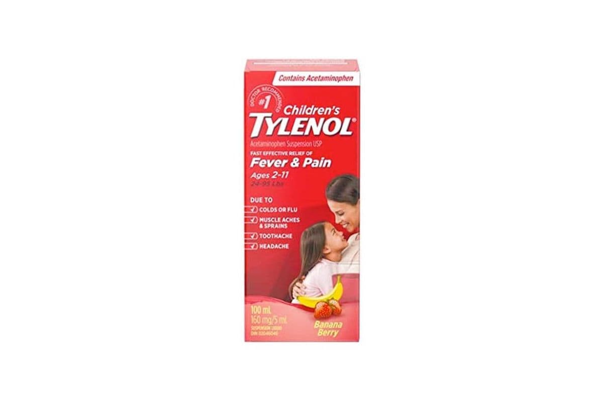 Children's Tylenol Banana Berry (160 mg or 5ml) (100 ml)