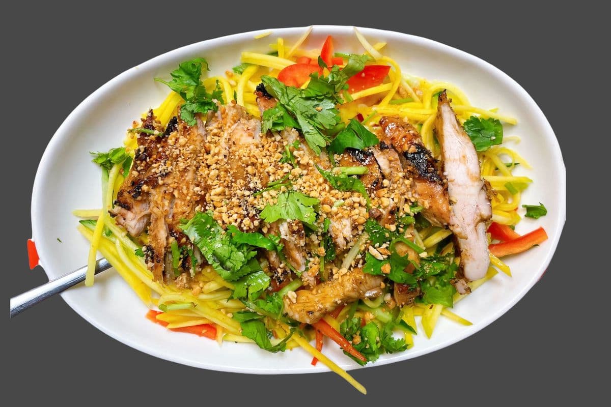 One-Color Mango Salad