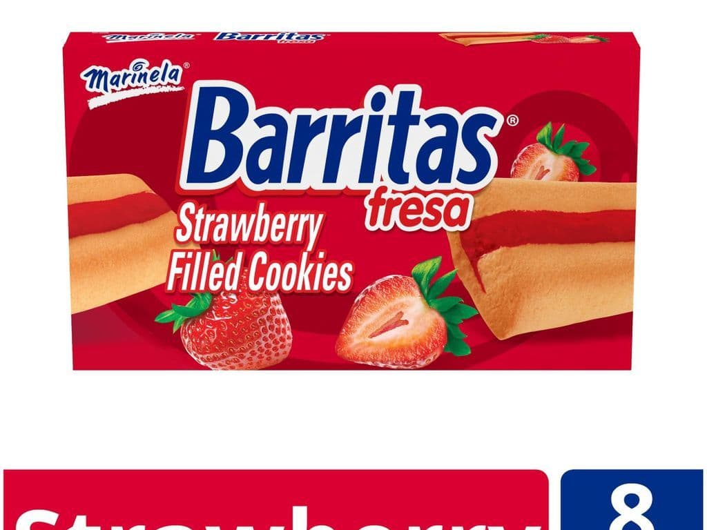 Caja Barritas Fresa 8 pack