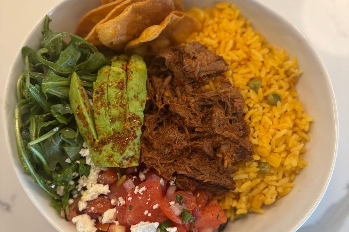 Beef Barbacoa Burrito Bowl GF