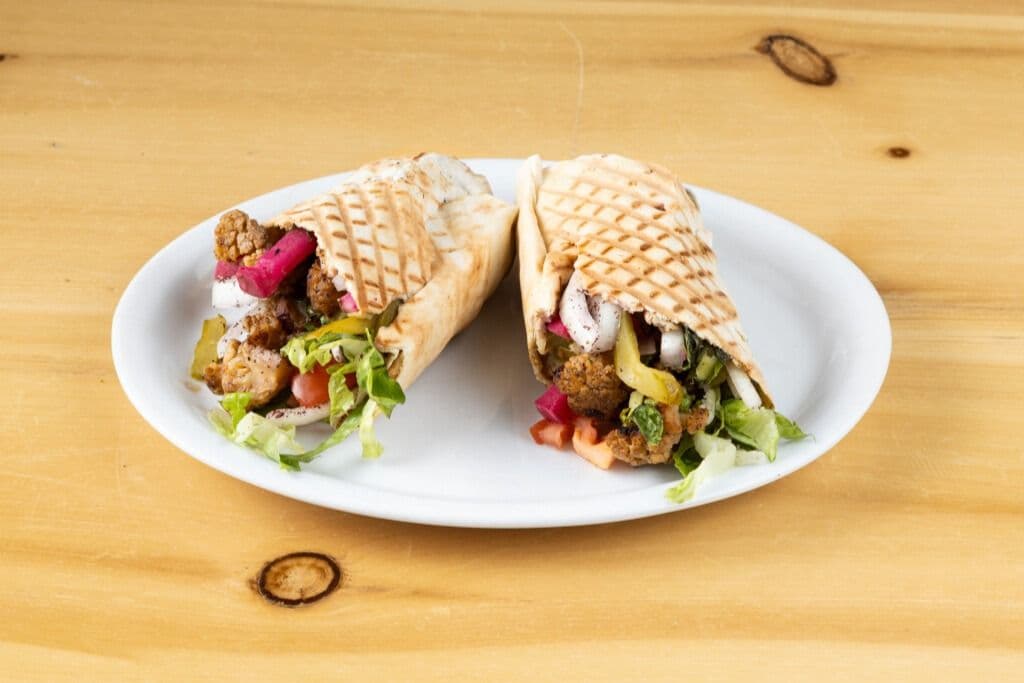 10” Large Cauliflower Shawarma Wrap