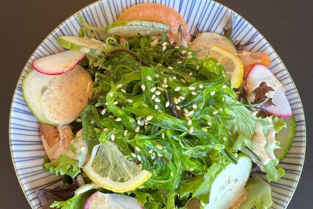 Seaweed and Garden Green Salad