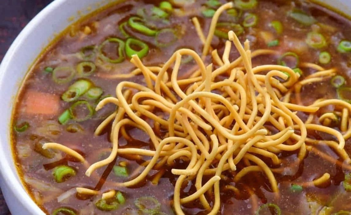 VEG MANCHOW SOUP