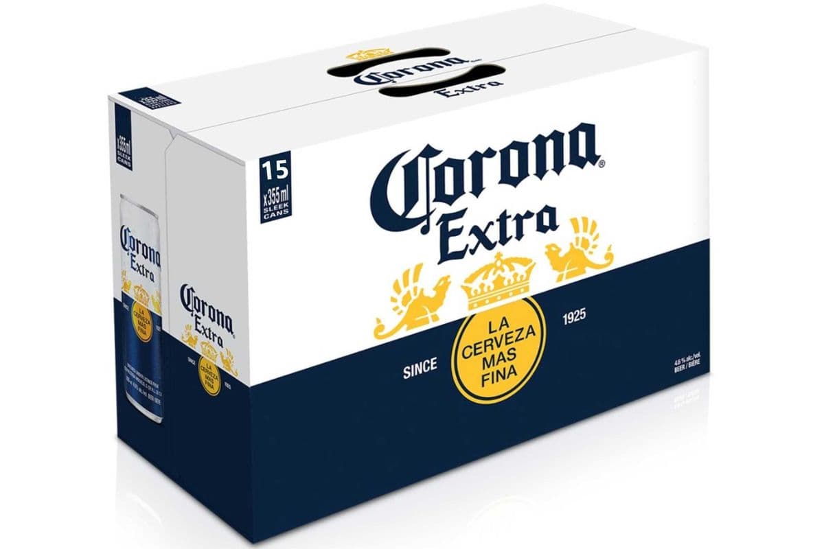 Corona Extra (15 Cans) Mexico (15 x 355 mL)